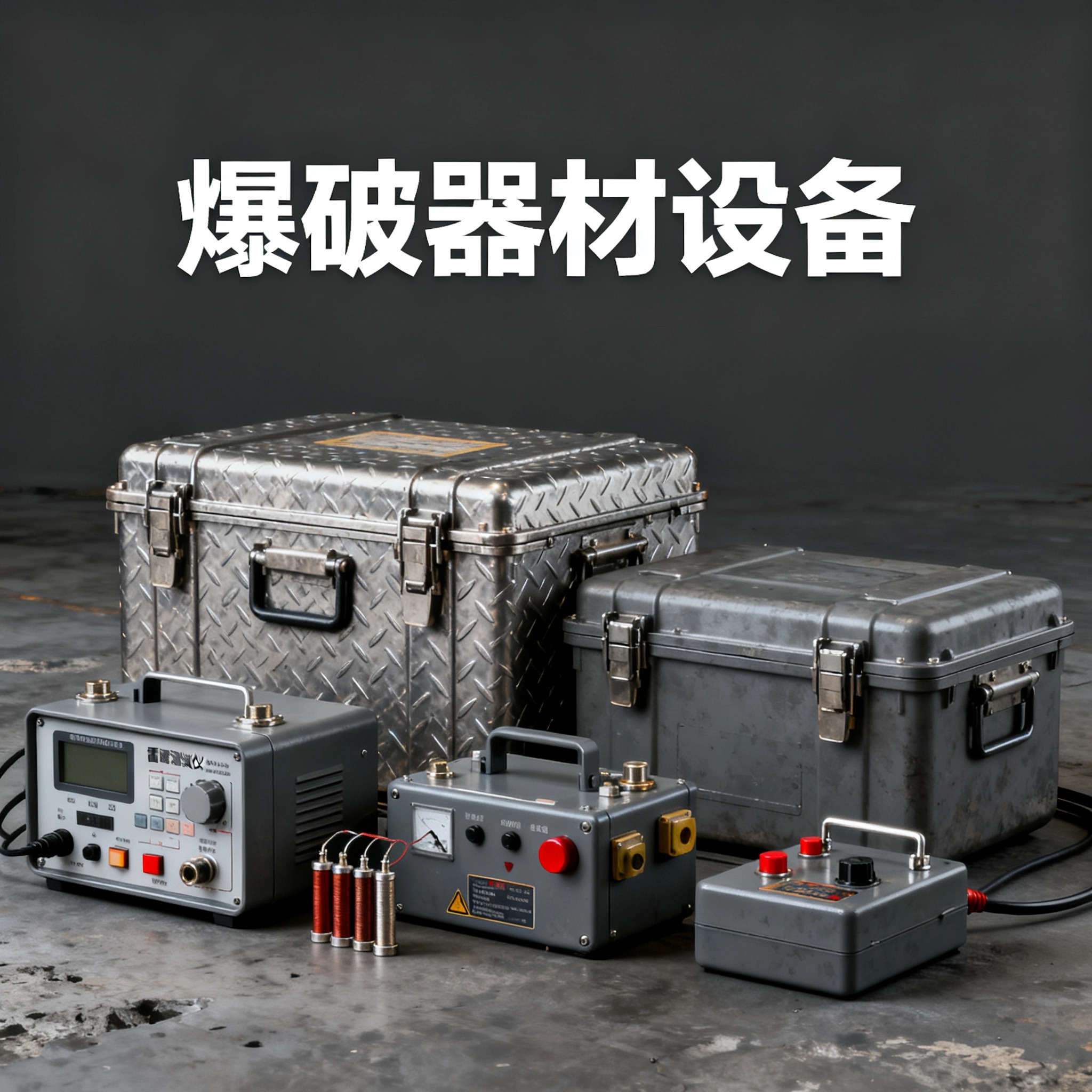 新竹镇爆破工程师的“兵器库”：常用器材一册通